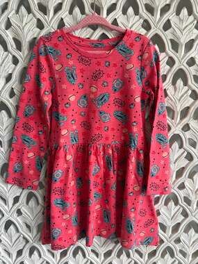 Amazon Essentials Star Wars Long Sleeve Dress Size 4T